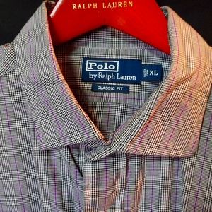 Men's Dress Polo Shirt by Ralph Lauren.